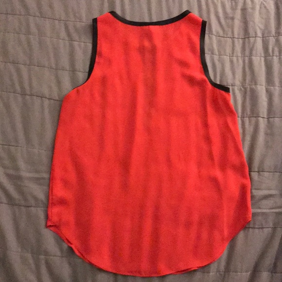 XS Eight Sixty semi-sheer, flowy neon tank - Picture 4 of 4